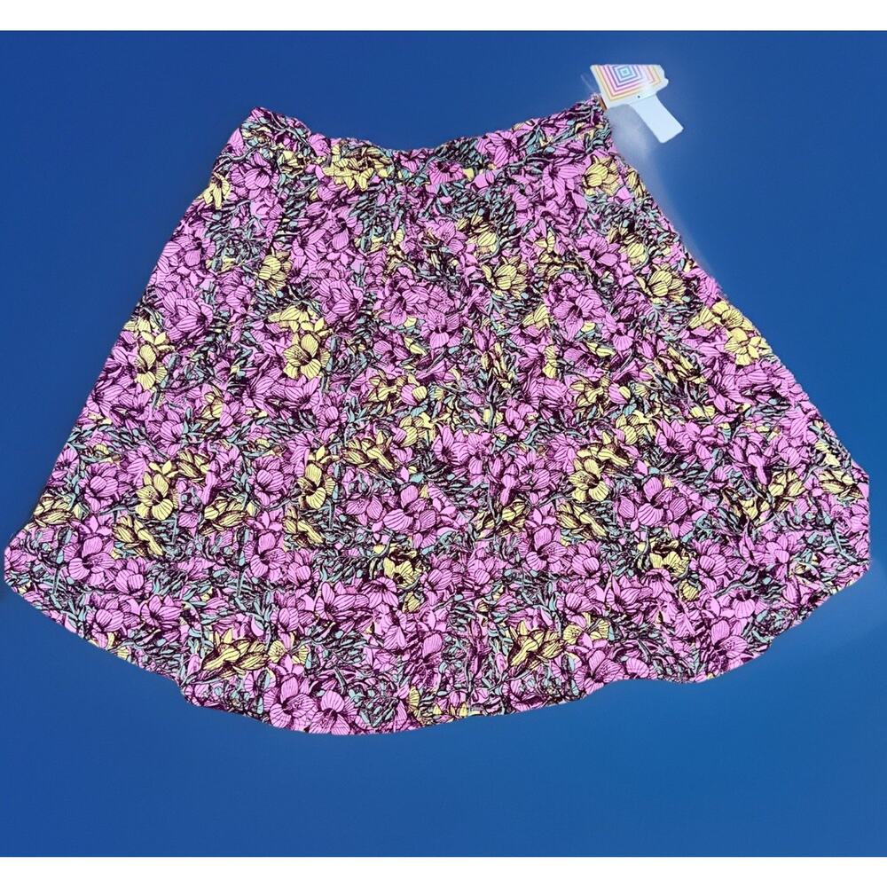 Lularoe MADISON Box Pleated Skirt NWT 2XL Stretch Pull On Waist